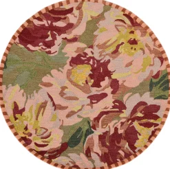 Autumn Rose 6' Round Rug