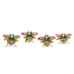 Beetle Napkin Rings, Set of 4
