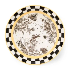 Bee Toile Bowl