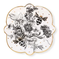 Bee Toile Bread & Butter Plate