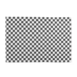 Black Check Placemat, Set of 4