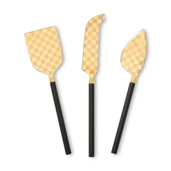 Black Cheese Knife Set