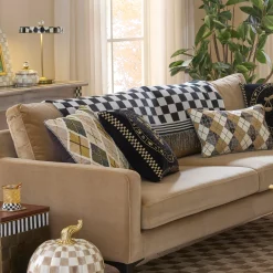 Black & White Check Throw