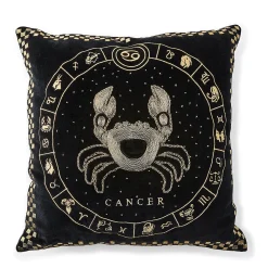 Cancer Zodiac Throw Pillow