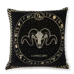 Capricorn Zodiac Throw Pillow