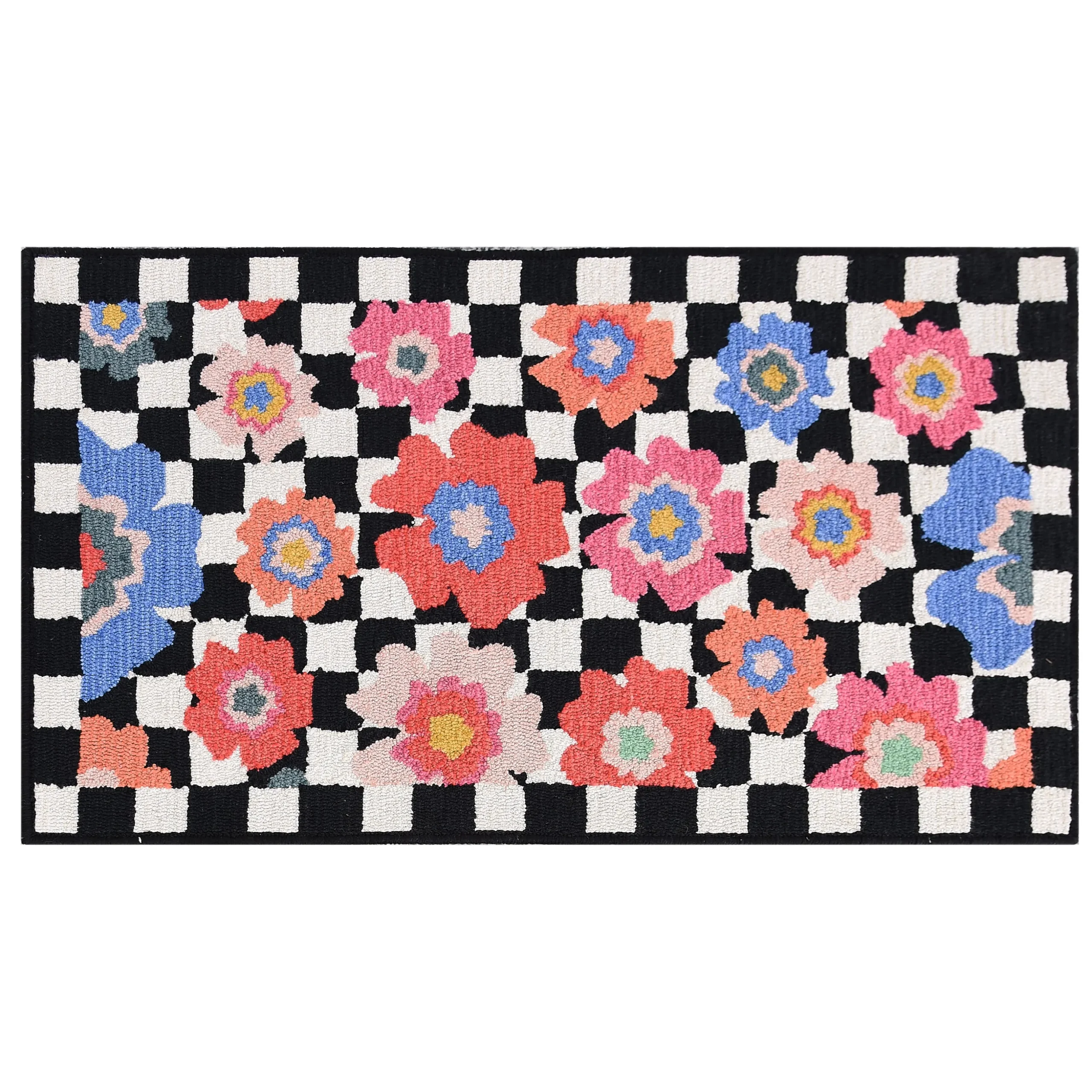 Checked Dolce Vita 2'3" x 3'9" Indoor/Outdoor Rug