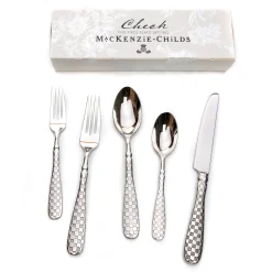 Check Flatware 5-Piece Place Setting