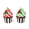Check It Out Ceramic Cupcake Boxes, Set of 2