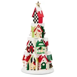 Check It Out Illuminated Dog House Tower