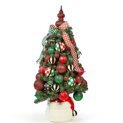 Check It Out Illuminated Potted Tree