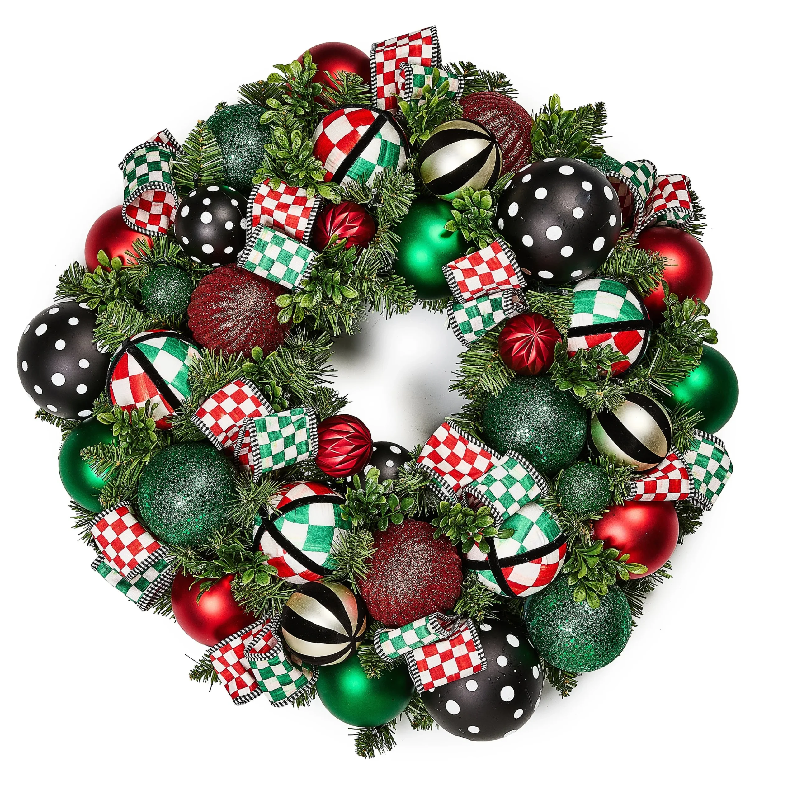 Check It Out Illuminated 26" Wreath