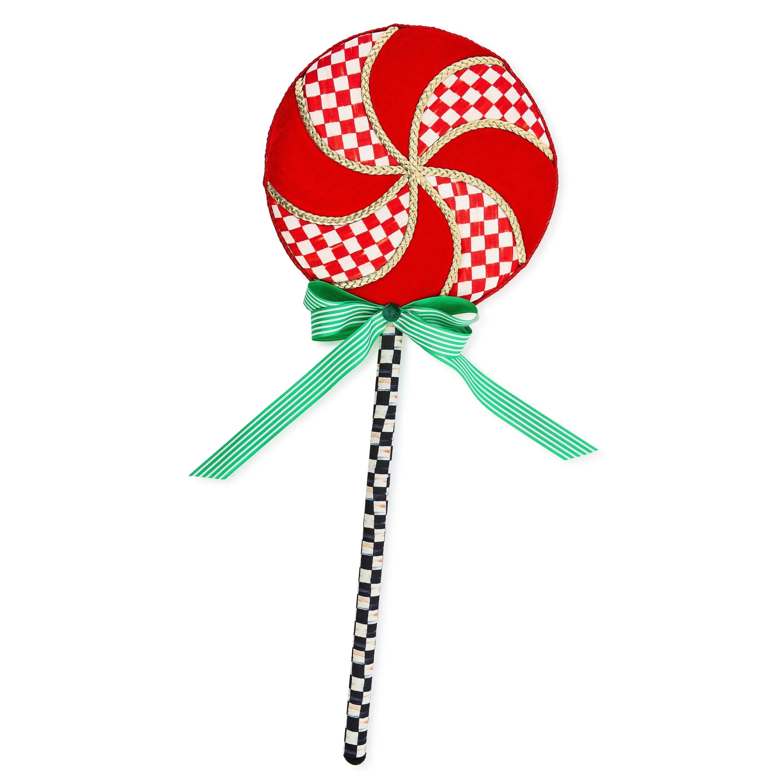 Check It Out Medium Fabric Lollipop Picks, Set of 2