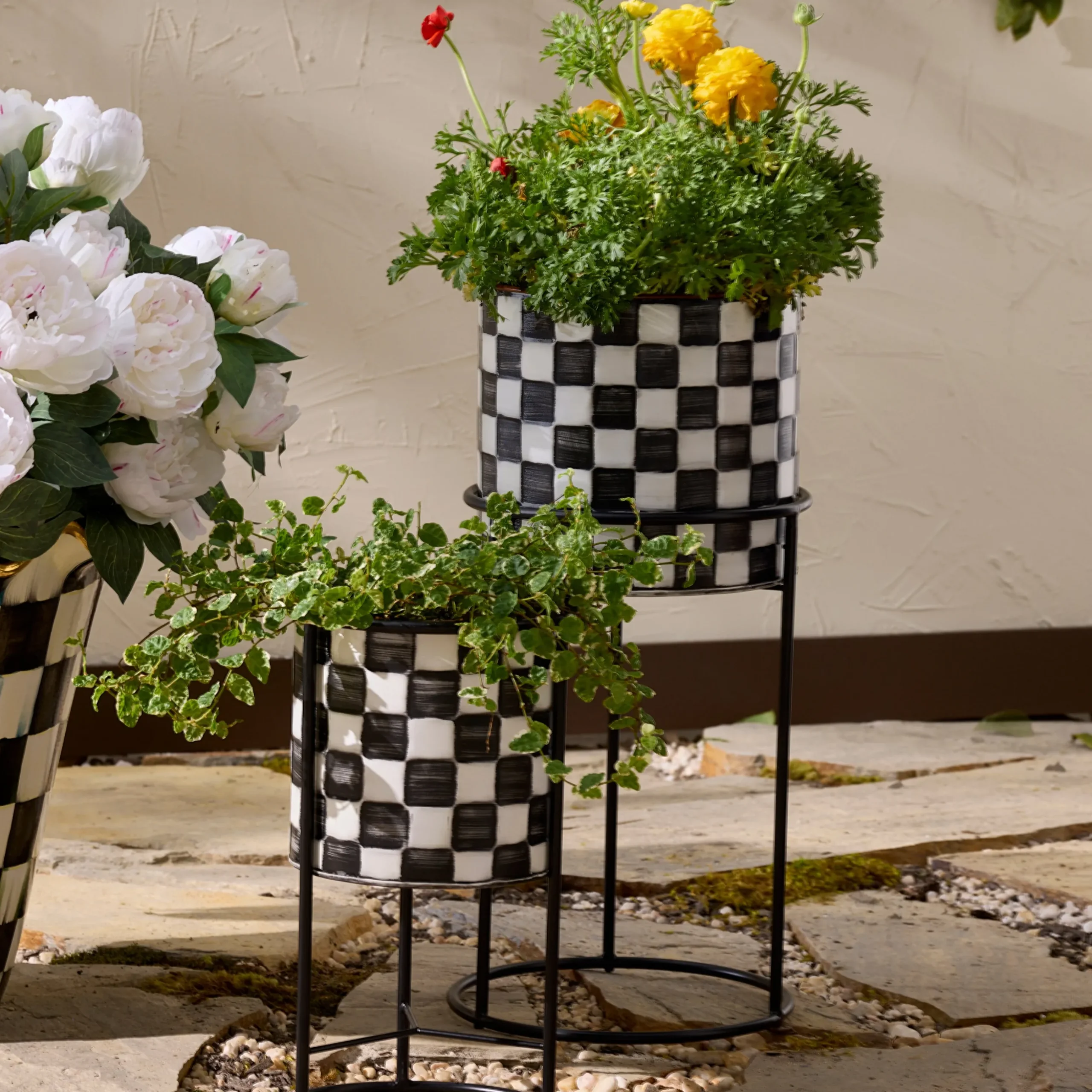 Check It Out Planters, Set of 2