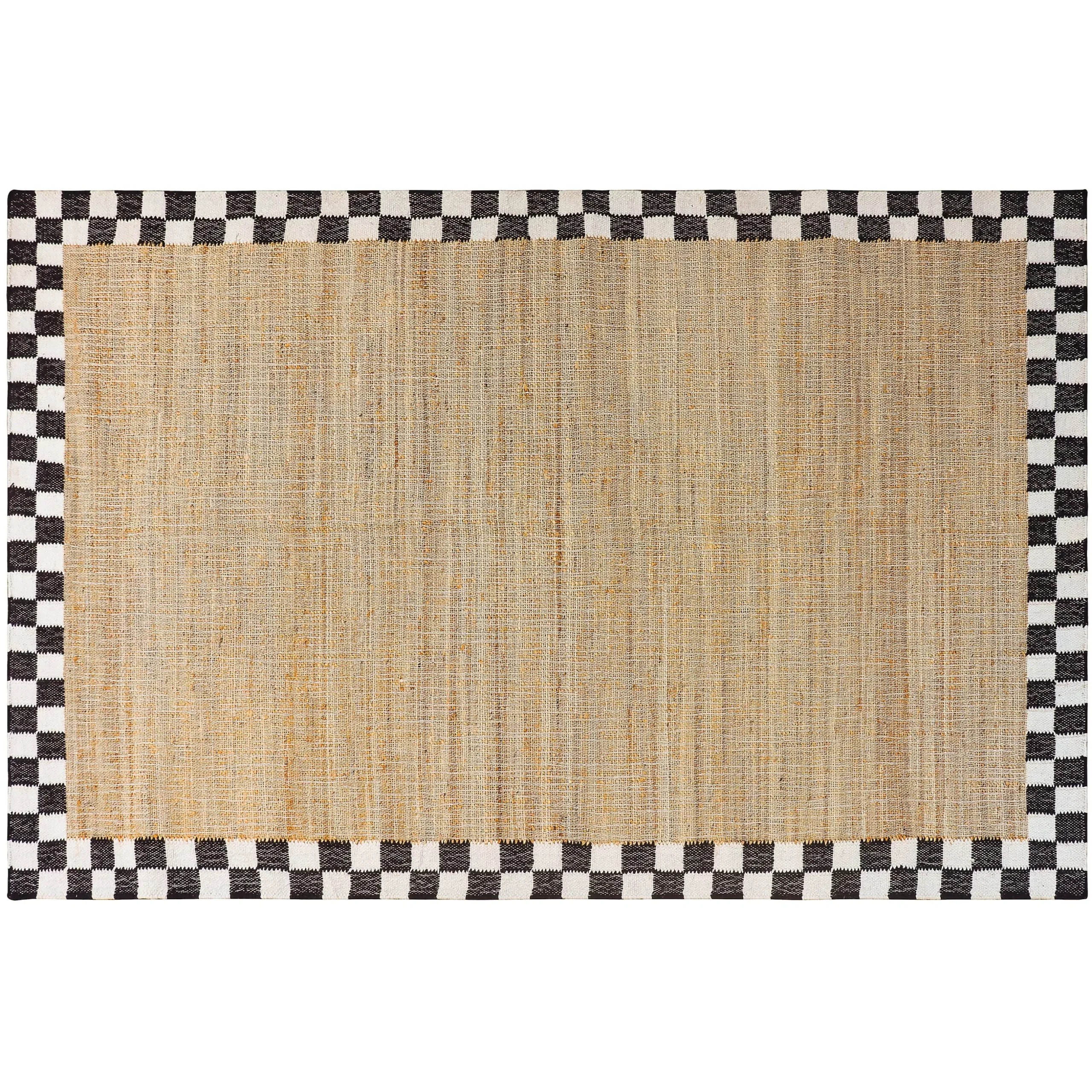 Check Jute 5' x 8' Rug