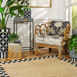 Check Jute 5' x 8' Rug