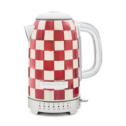Cherry Check Electric Kettle