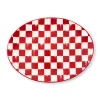 Cherry Check Serving Platter