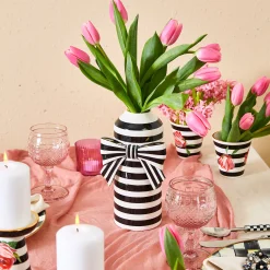 Courtly Bow Vase