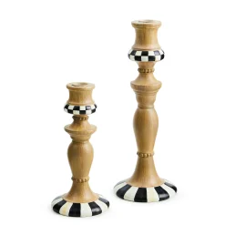 Courtly Candlesticks, Set of 2