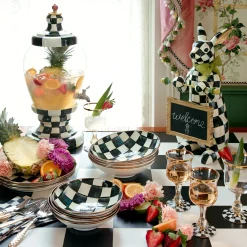 Courtly Check Beverage Hostess
