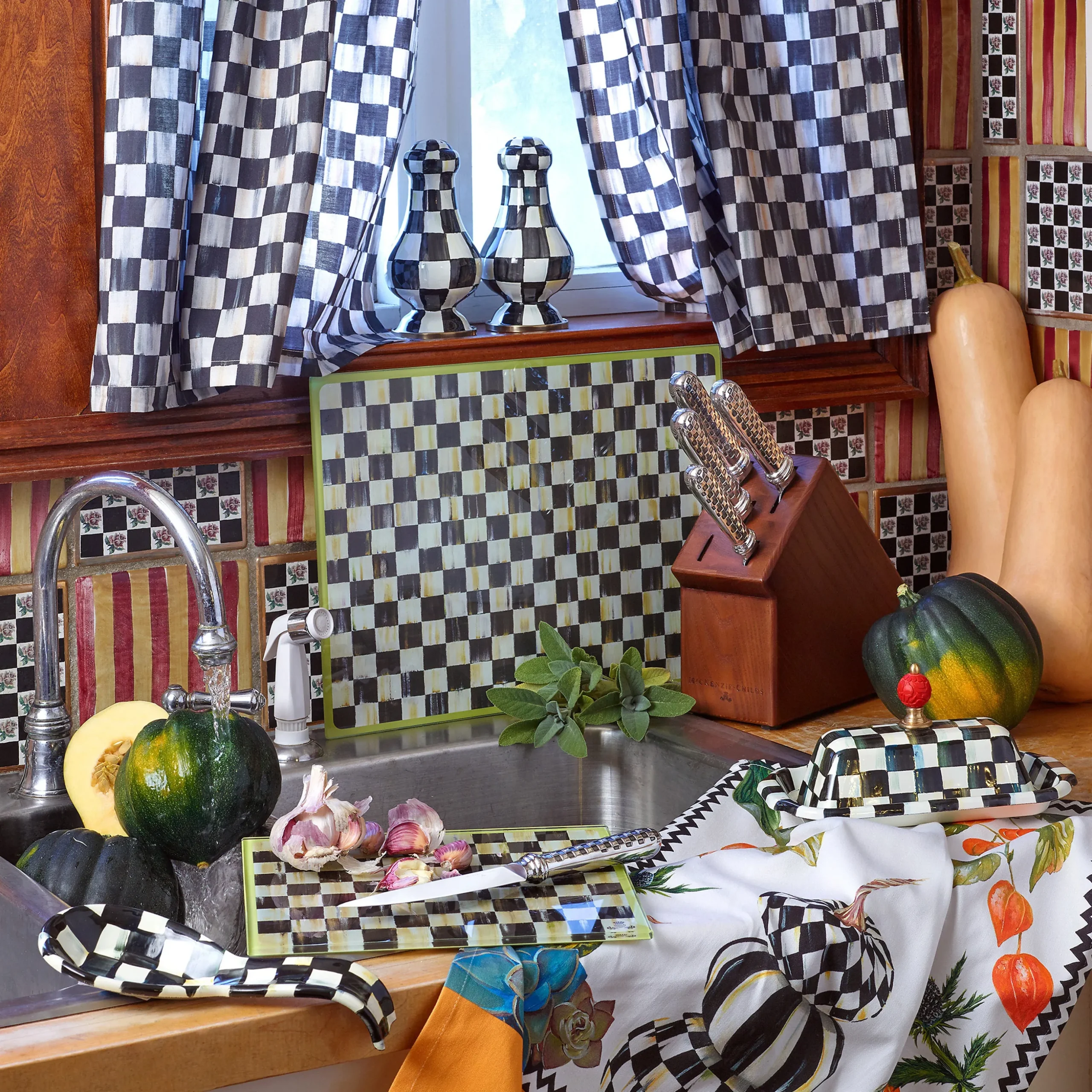Courtly Check Butter Box