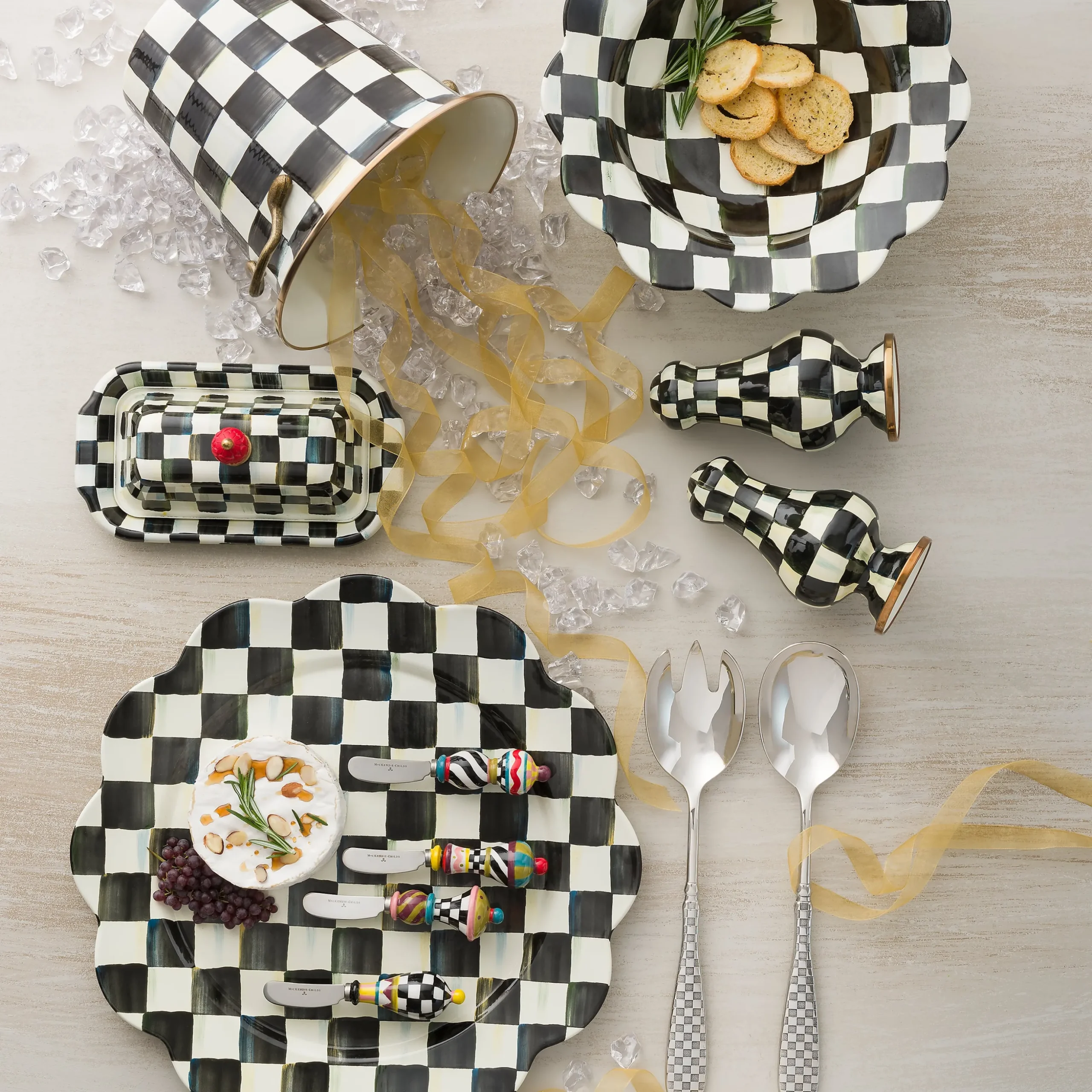 Courtly Check Butter Box