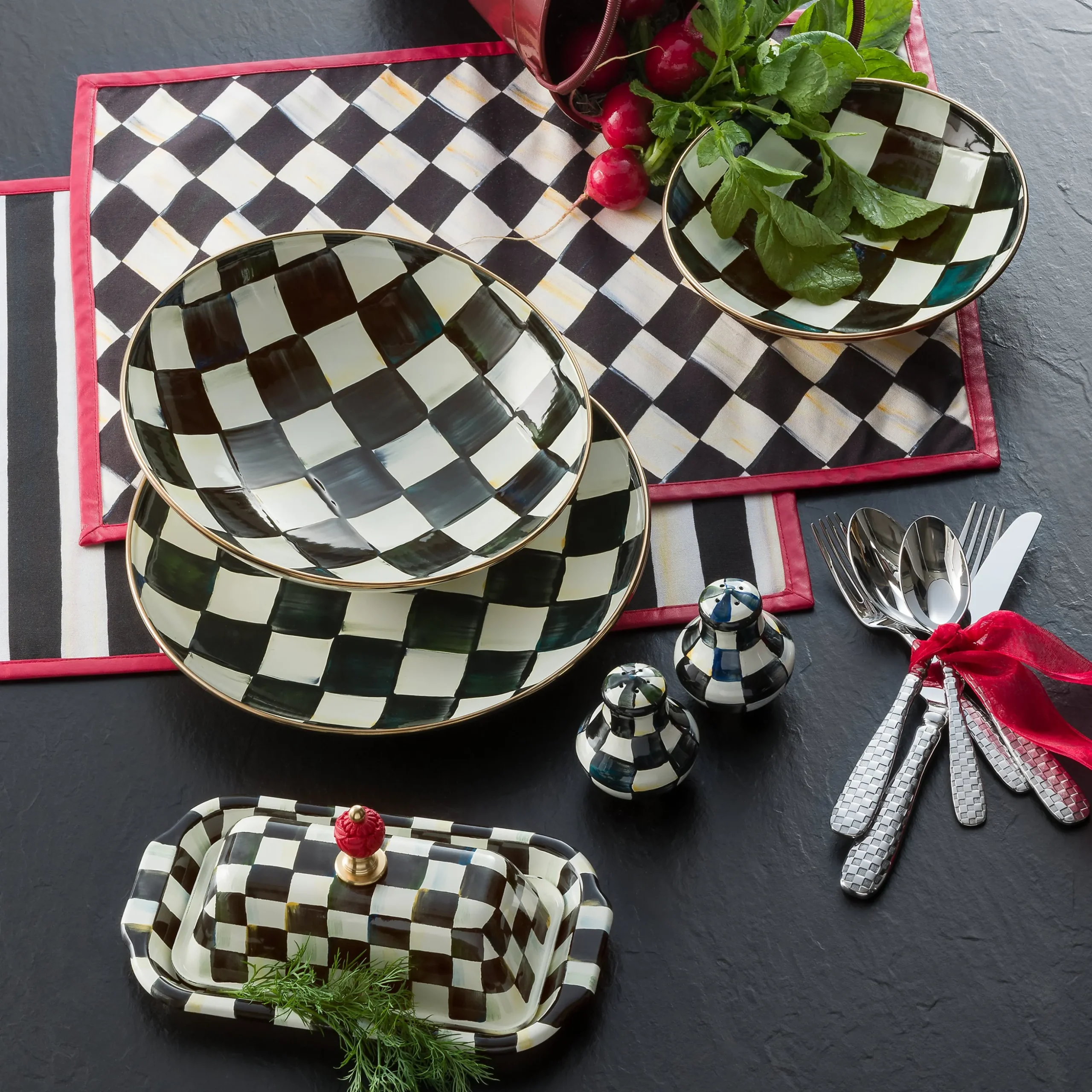 Courtly Check Butter Box
