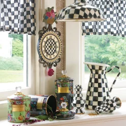Courtly Check Cafe Valance