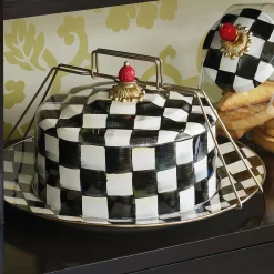 Courtly Check Cake Carrier