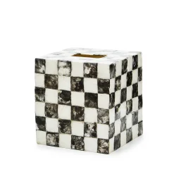 Courtly Check Capiz Boutique Tissue Box Cover