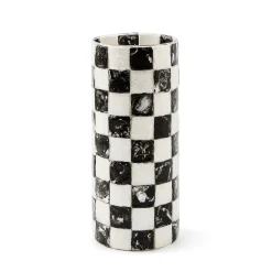 Courtly Check Capiz Vase