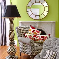 Courtly Check Ceramic Floor Lamp