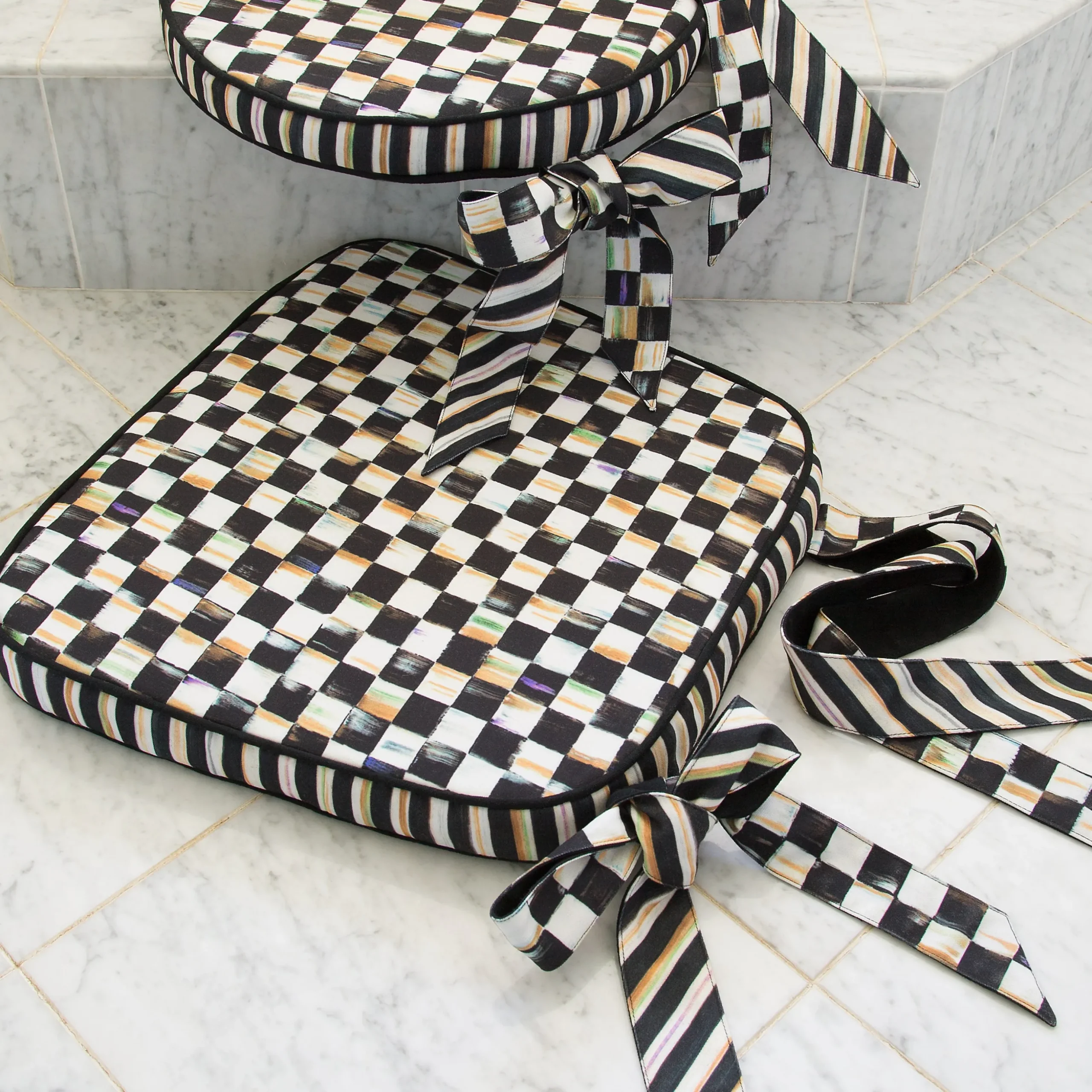 Courtly Check Chair Cushion