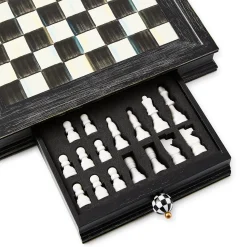 Courtly Check Chess Set