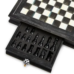 Courtly Check Chess Set