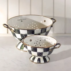 Courtly Check Colanders, Set of 2