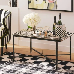 Courtly Check Coupe Glass