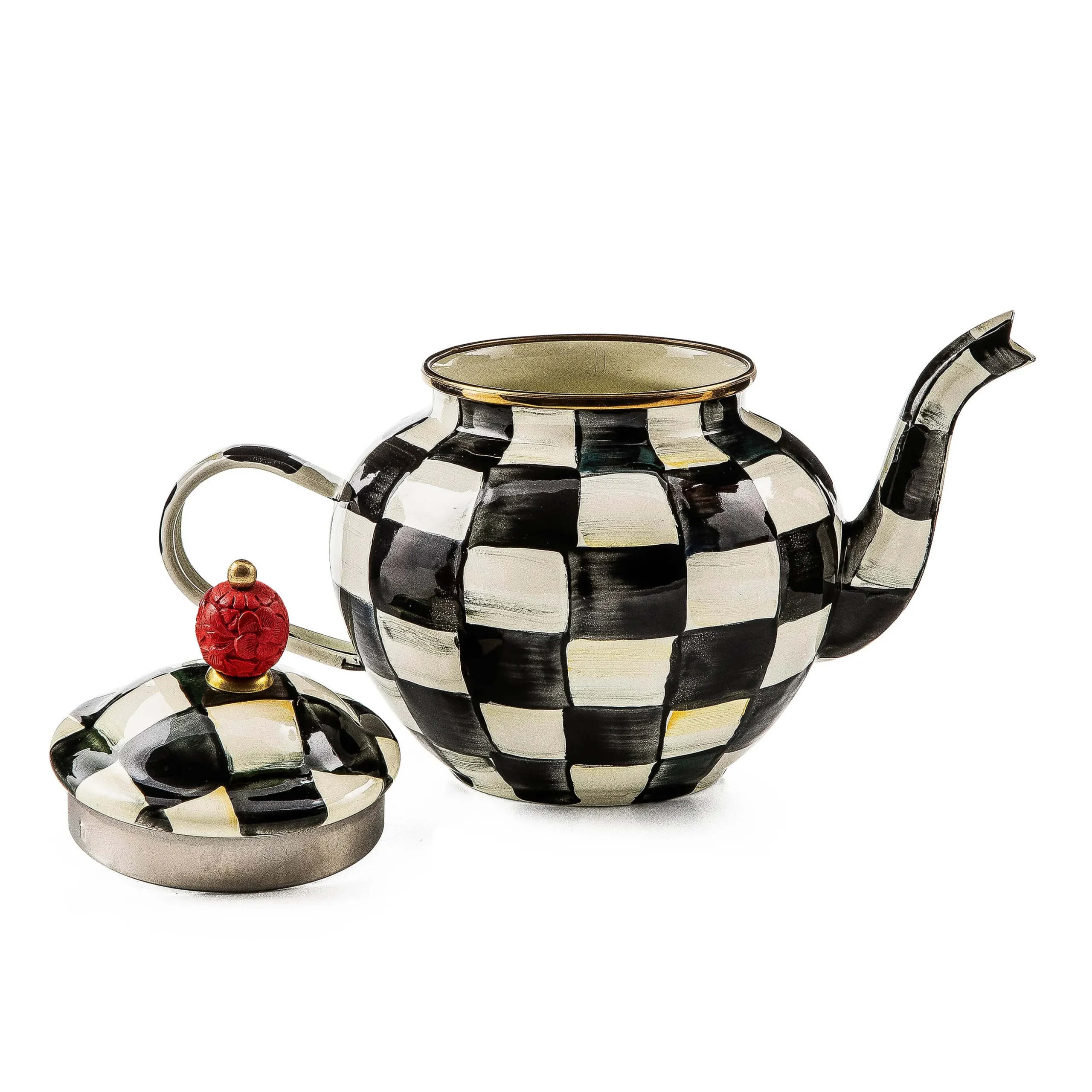 Courtly Check 4 Cup Teapot