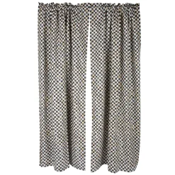 Courtly Check Curtain Panel
