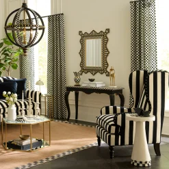 Courtly Check Curtain Panel