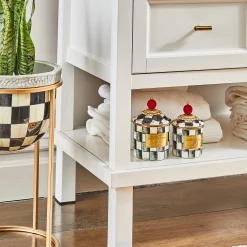 Courtly Check Demi Canister