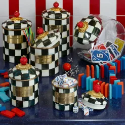 Courtly Check Demi Canister