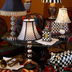 Courtly Check Desk Clock