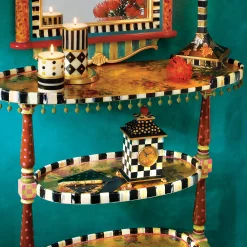 Courtly Check Desk Clock