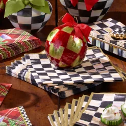 Courtly Check Dinner Paper Napkins