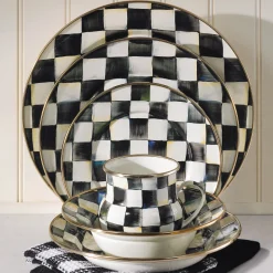 Courtly Check Dinner Plate