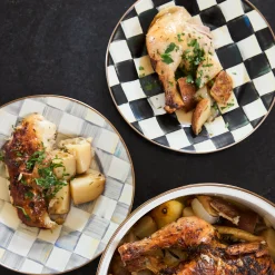 Courtly Check Dinner Plate