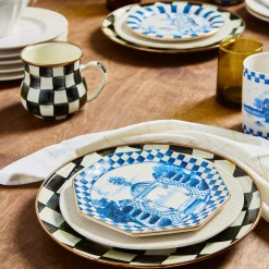 Courtly Check Dinner Plate