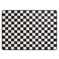 Courtly Checked Cork Back Placemats, Set of 4