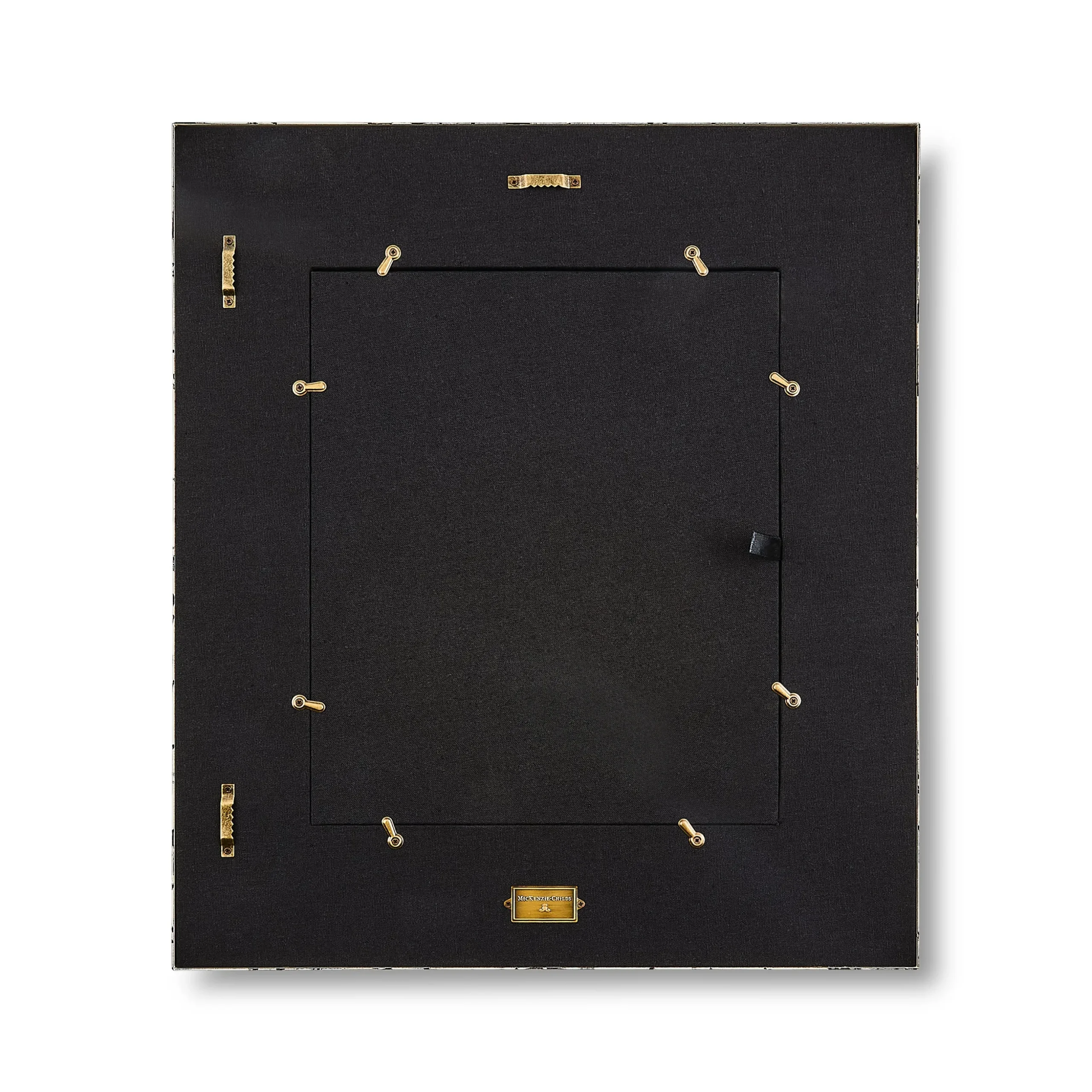 Courtly Check Enamel Wall Mirror